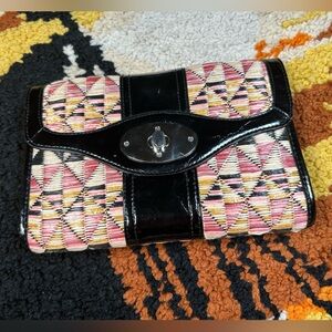 ALDO, woven clutch!!